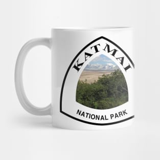 Katmai National Park and Preserve shield Mug